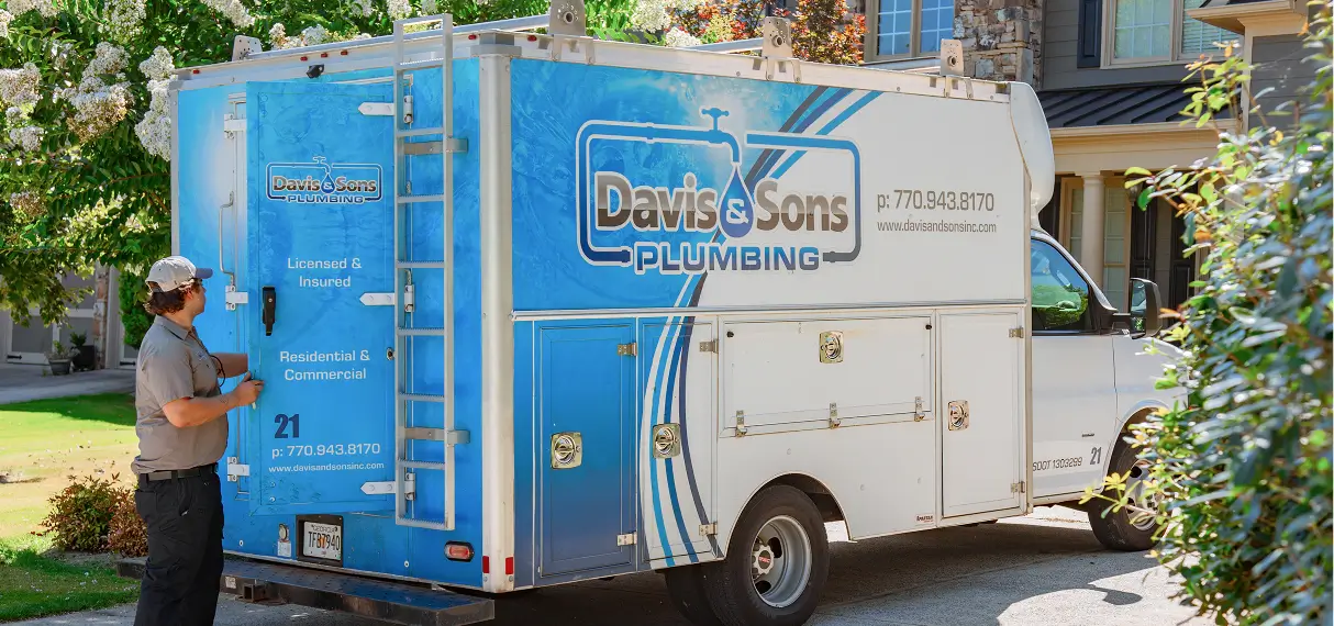 davis-sons-plumber-truck-spring