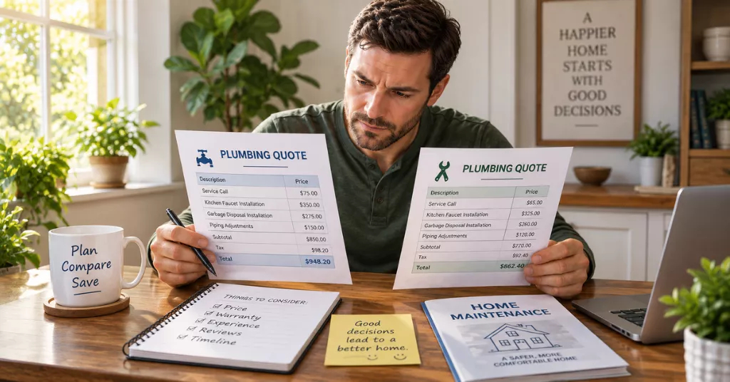How to Compare Plumbing Quotes in Metro Atlanta and Avoid Overpaying
